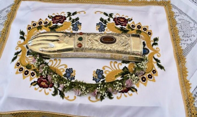 Τεμάχιο Λειψάνου Αγίας Μαρίνας στις κατασκηνώσεις της Μητρόπολης Μαρωνείας