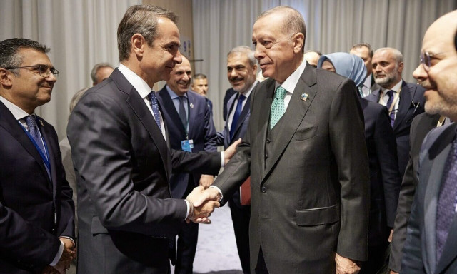 Ερντογάν: «Έχουμε κοινό στόχο με τον Μητσοτάκη, να κάνουμε βήματα προς τη θετική κατεύθυνση»