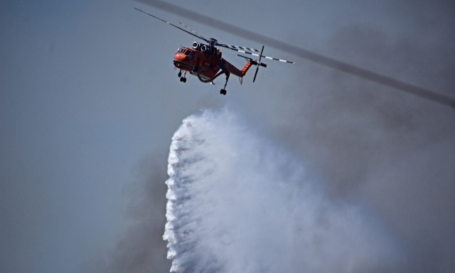 Φωτιά τώρα στον Πρόδρομο Βοιωτίας – Σηκώθηκαν εναέρια μέσα