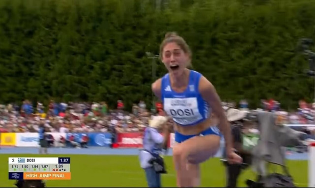 Στίβος: «Ασημένια» η Δόση στο ύψος