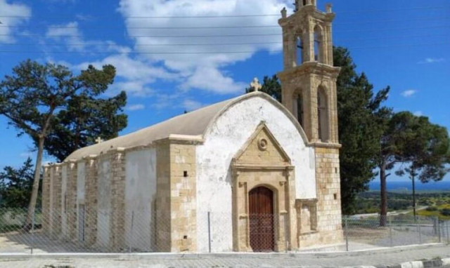 Αποκαταστάθηκε ο ναός του Αγίου Γεωργίου στην κατεχόμενη Καρπασία