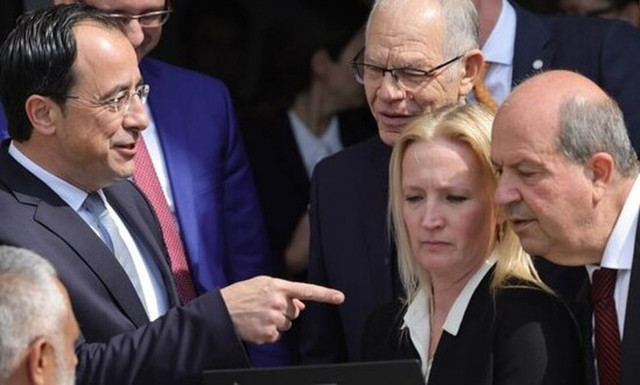 Χριστοδουλίδης - Τατάρ: Θα επισκεφθούν μαζί το Ανθρωπολογικό Εργαστήρι για τους αγνοούμενους