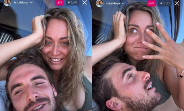 Στέφανος Τσιτσιπάς: Η «μπηχτή» της Μπαντόσα για πρόταση γάμου και η απάντηση του Έλληνα τενίστα