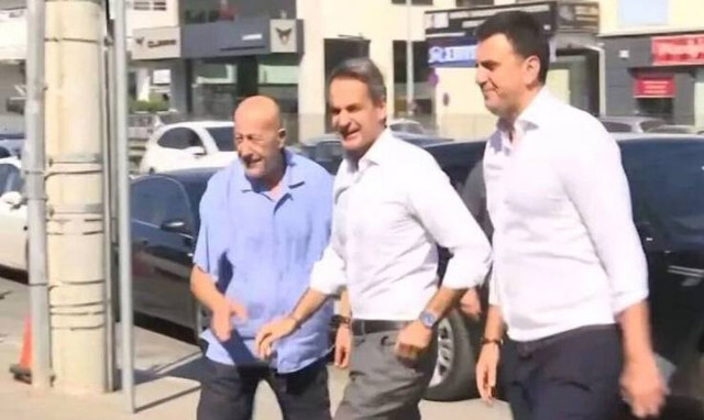 Εκτάκτως ο Κυριάκος Μητσοτάκης στο υπουργείο Κλιματικής Αλλαγής