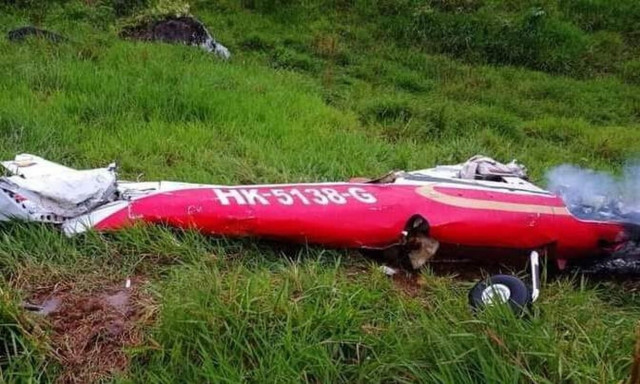 Κολομβία: Έξι νεκροί από τη συντριβή αεροσκάφους - Πέντε πολιτικοί μεταξύ των θυμάτων