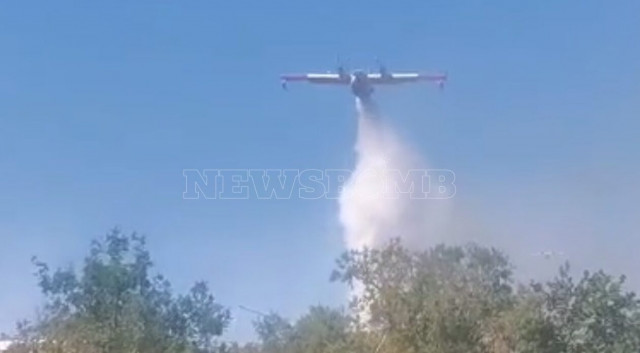 Φωτιά τώρα: Εντολή εκκένωσης του οικισμού Λεύκες στα Δερβενοχώρια