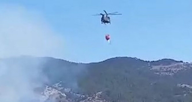 Οι Ένοπλες Δυνάμεις στη μάχη των πυρκαγιών - Εικόνες από την κατάσβεση στη Ρόδο