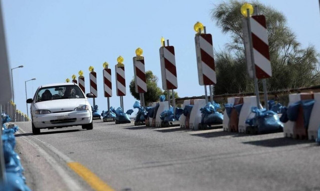 Κλειστή η επαρχιακή οδός Οινόης - Μαγούλας