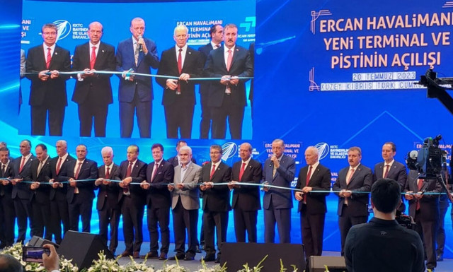 Ερντογάν από Κατεχόμενα: Η διεθνής κοινότητα να άρει τους περιορισμούς που υφίστανται οι Τ/κ