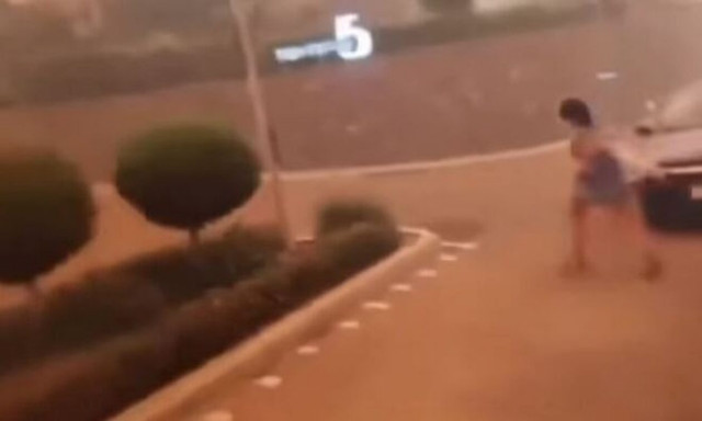 Φωτιά στη Ρόδο: Δραματική διάσωση τουρίστριας από πυροσβέστη - «Έλα εδώ!», της φώναζε