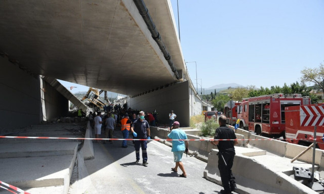 Πάτρα: Τρεις συλλήψεις για την κατάρρευση της γέφυρας