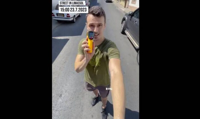 Κύπρος: «Στους 62 βαθμούς η θερμοκρασία σε δρόμο στη Λεμεσό»