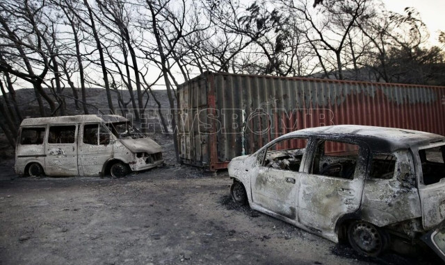 Φωτιά στη Ρόδο