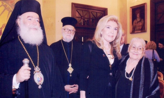 Επιμνημόσυνη δέηση του Πατριάρχη Αλεξανδρείας για την Μαριάννα Βαρδινογιάννη