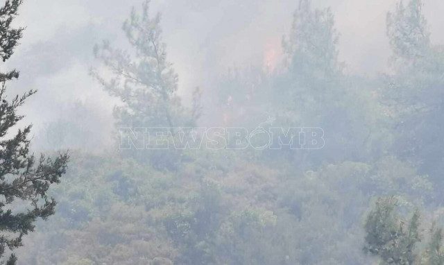 Φωτιά στη Ρόδο: Μεγάλες αναζωπυρώσεις στο Βάτι
