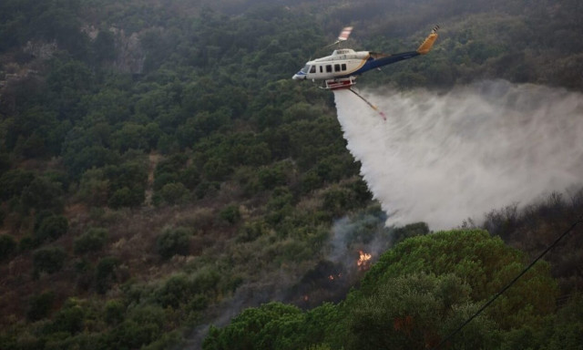 Κέρκυρα: Νέα φωτιά στην περιοχή Άγιος Μάρκος
