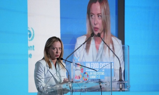 Τζόρτζια Μελόνι για νεροποντές και πυρκαγιές:  Xρειάζεται ένα μεγάλο σχέδιο υδρογεωλογικής πρόληψης