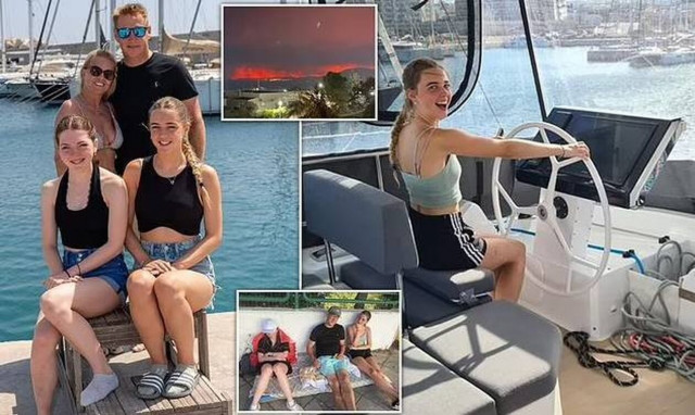 Ρόδος: Από την κόλαση της φωτιά σε γιοτ 3,5 εκατ. - «Ευχαριστούμε τους Έλληνες»