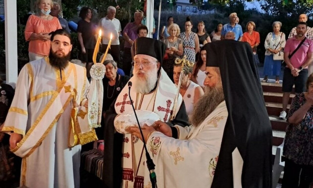 Η εορτή της Κοιμήσεως της Αγίας Άννης στη Νέα Εκάλη Αττικής