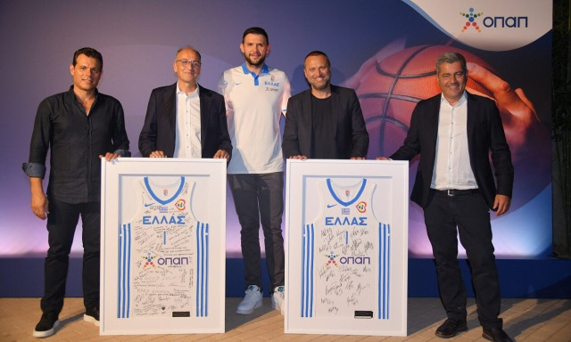 Με τη στήριξη του ΟΠΑΠ η Εθνική Ομάδα στο Παγκόσμιο Κύπελλο Μπάσκετ