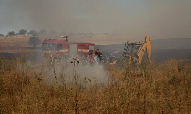 Βόλος: Αναζωπύρωση στο μέτωπο του Αερινού