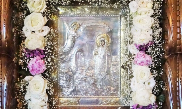 Ο εορτασμός της Οσίας Ειρήνης Χρυσοβαλάντου Λέρου