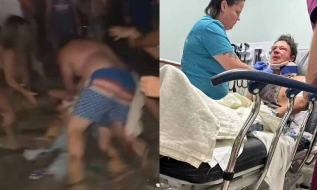 ΗΠΑ: Σοκάρει το βίντεο από ξυλοδαρμό εφήβου επειδή λέρωσε με το ποτό του κατά λάθος άνδρα