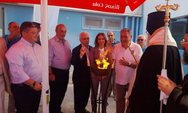 Παρουσία Ελληνικού Ερυθρού Σταυρού στην έναρξη της Πανελλήνιας Λαμπαδηδρομίας Εθελοντών Αιμοδοτών