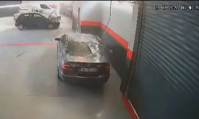 Νέα Αγχίαλος: Βίντεο ντουκουμέντο από τις εκρήξεις στο στρατόπεδο