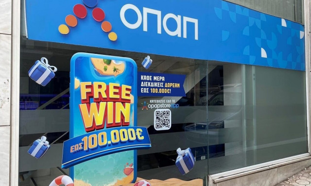 Με το νέο δωρεάν FREEWIN όλοι τρέχουν στα καταστήματα ΟΠΑΠ για να διεκδικήσουν μέχρι 100.000 ευρώ