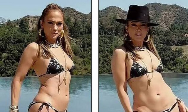 Τζένιφερ Λόπεζ: Χορεύει με το μαύρο μπικίνι της και... ρίχνει το ίντερνετ (vid)