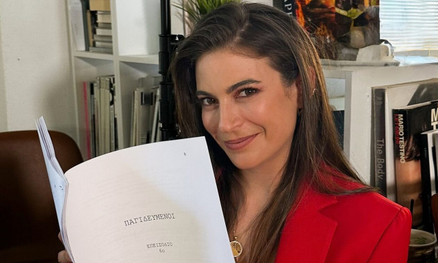 «Παγιδευμένοι»: Η τηλεοπτική Άννα στα γυρίσματα του 2ου κύκλου