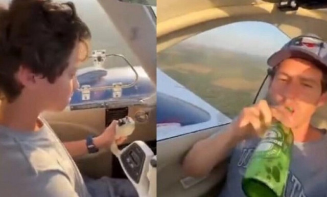 Ο πατέρας πίνει μπύρα και ο 11χρονος γιος πιλοτάρει αεροσκάφος λίγο πριν τη συντριβή του