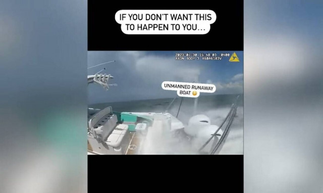 Φλόριντα: Συγκυβερνήτης σκάφους πηδάει σε ακυβέρνητο ταχύπλοο που κινείται ανεξέλεγκτα