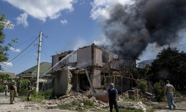 Ρωσία: Κατέρριψε drone 200 χιλιόμετρα από τη Μόσχα - Επιθέσεις σε Χερσώνα και Ζαπορίζια