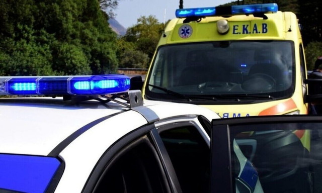 Τροχαίο με έναν τραυματία στην Εθνική Οδό Σερρών - Θεσσαλονίκης