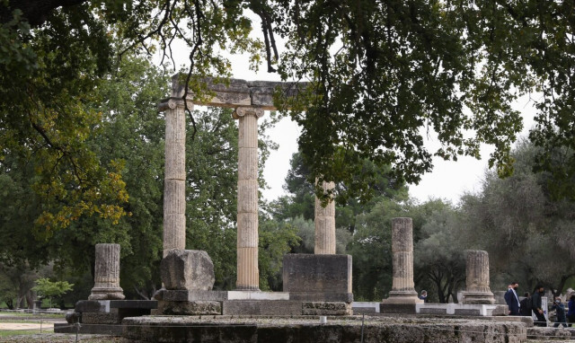 Αρχαία Ολυμπία: Τελετή παράδοσης πυροσβεστικού οχήματος από Έλληνες και Κύπριους δικηγόρους