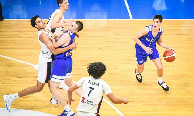 Εκτός τετράδας η Εθνική Παίδων – Ήττα κόντρα στη Γαλλία