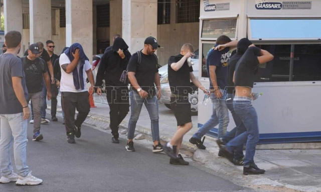 First 30 charged for Nea Philadelphia clashes transferred to Evelpidon complex