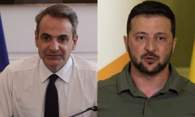 Ζελένσκι: Το «ευχαριστώ» στον Κυριάκο Μητσοτάκη - «Είμαι ευγνώμων στην Ελλάδα»