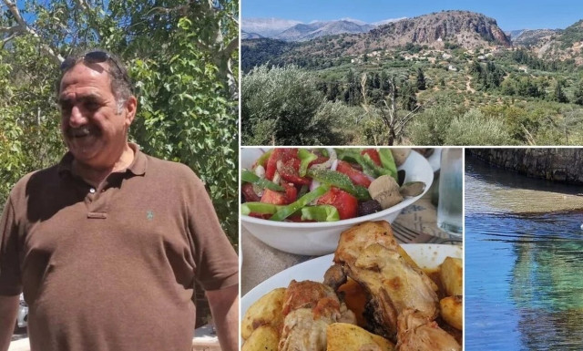 Ο Χανιώτης που μαθαίνει στους ξένους τα καλτσούνια, το αντικρυστό και τη στάκα!