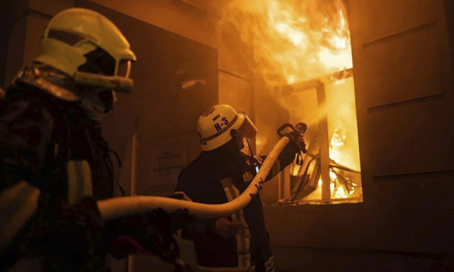 Ρωσία: Πυρκαγιά σε αποθήκη λιπασμάτων σε πόλη στην επαρχία της Μόσχας