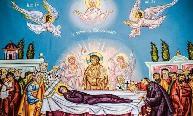 Σήμερα τιμάται η Κοίμηση της Θεοτόκου