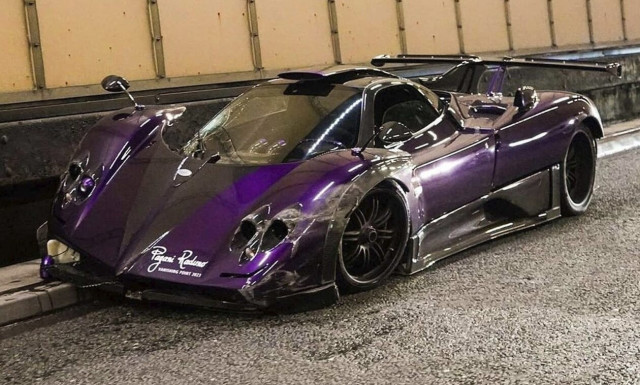Τράκαρε η Pagani Zonda του Lewis Hamilton