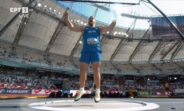 Στίβος: Στον τελικό της σφυροβολίας ο Αναστασάκης