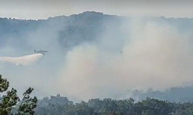 Φωτιά τώρα στα Λάβαρα Έβρου - Μήνυμα του 112 για εκκένωση