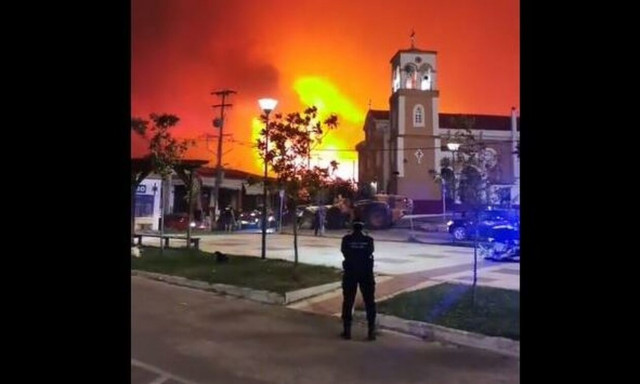 Φωτιά στην Αλεξανδρούπολη: Οι φλόγες μπήκαν στο χωριό Άβαντας - Βίντεο ντοκουμέντο