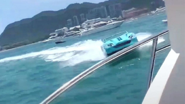 Κίνα: Ανεξέλεγκτο μη επανδρωμένο ταχύπλοο - φάντασμα σε τρελή πορεία συγκρούεται με γιοτ