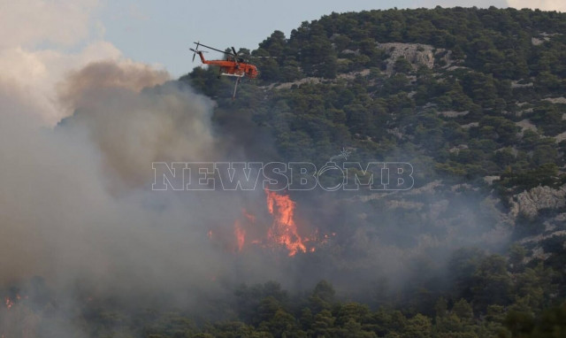 Αρτοποιός: Η κατάσταση στα πύρινα μέτωπα με το πρώτο φως της ημέρας