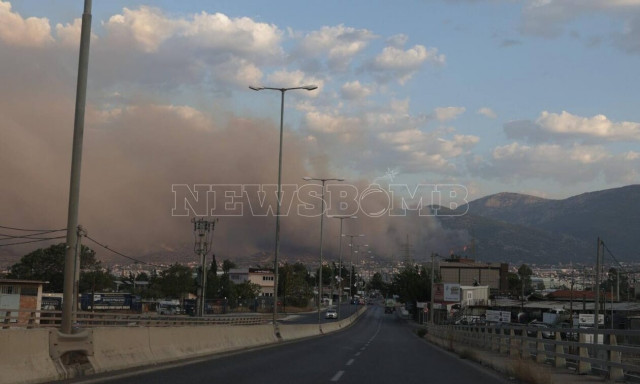 Φωτιά στην Πάρνηθα: Κυκλοφοριακές ρυθμίσεις στη Φυλή